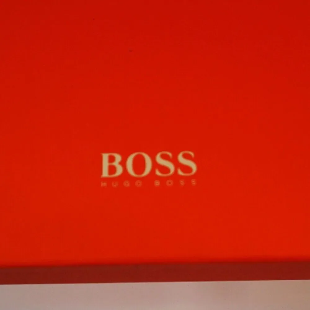 HUGO BOSS Empty Orange Gift Box